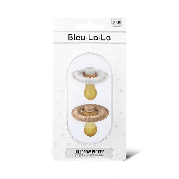 Pacifier + Clip Set, Camel