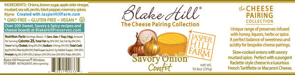 Jam, Savory Onion Confit