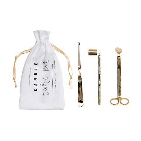 Candle Care Kit, Gold