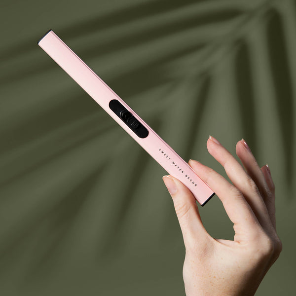 Lighter, Rechargeable electric, Blush Pink