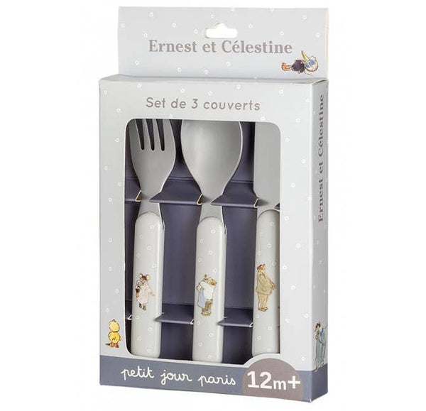 Babyware: Cutlery Set, Plastic and Stainless Steel