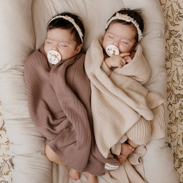 Pacifier + Clip Set, Camel