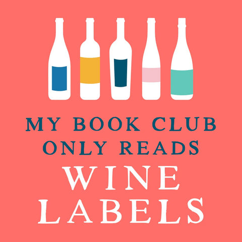 Napkins, Cocktail 20ct, My Book Club Only Reads Wine Labels