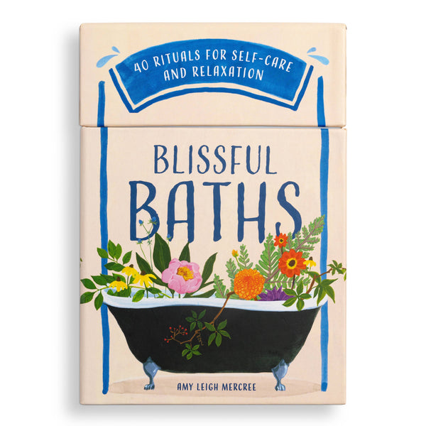 Card Deck, Blissful Baths: 40 Rituals for Self-Care Card Deck