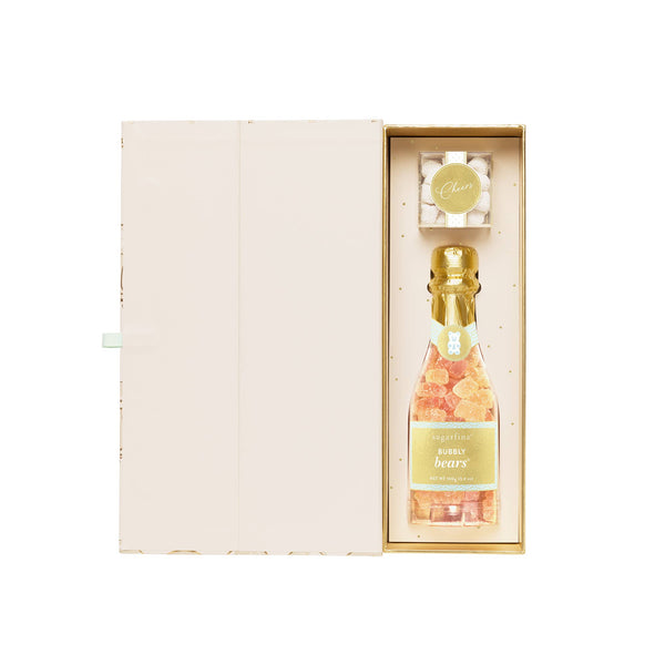 Pop The Champagne Bottle & Cube Gift Box