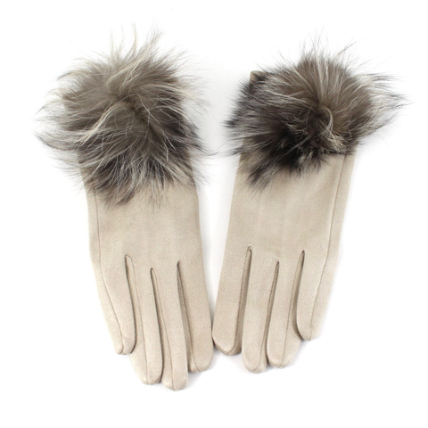 Gloves, Pom Pom, Sand