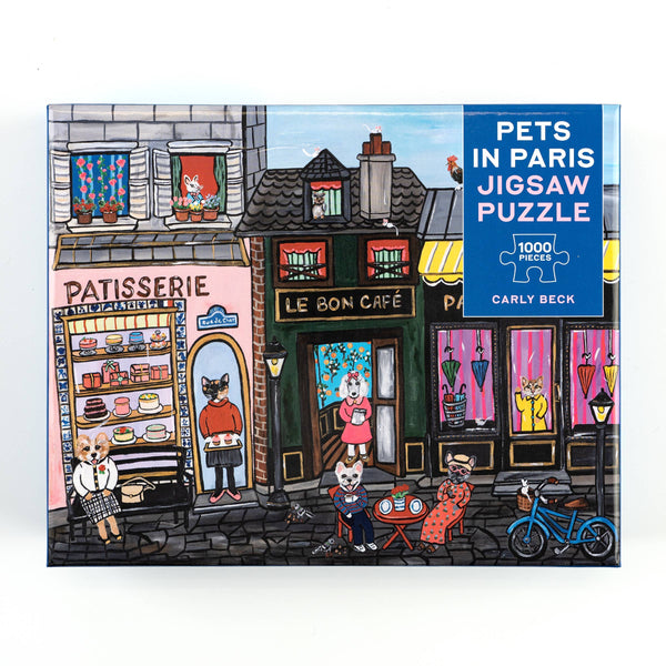 Puzzle, Pets in Paris 1,000-Piece Jigsaw Puzzle