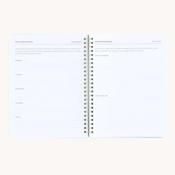 Workbook, Entrepreneurship