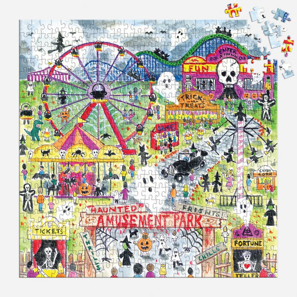 Puzzle, Michael Storrings Haunted Amusement Park 500 Pc