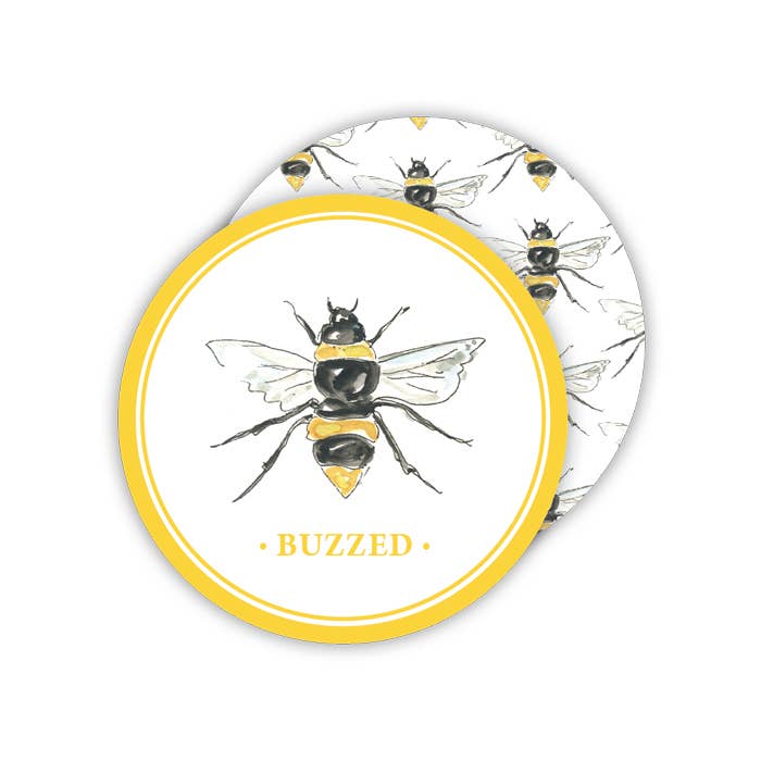 Coasters, Bee Buzzed Round