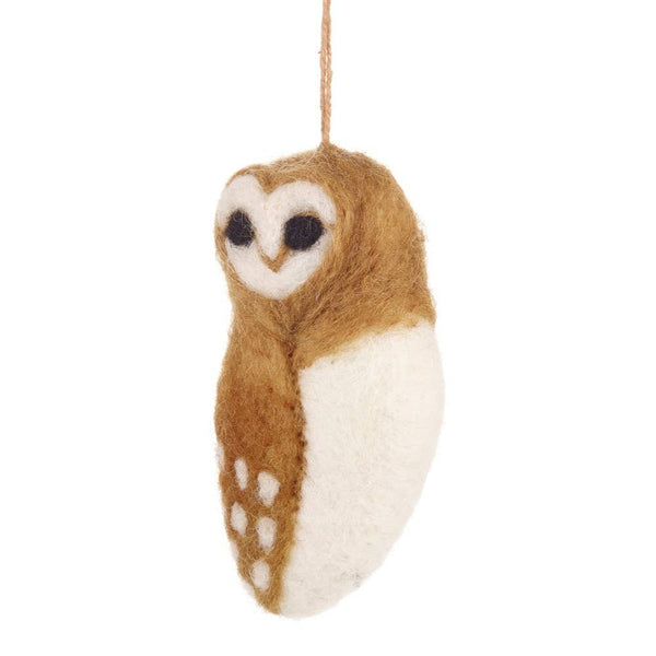 Ornament, Felt, Owl