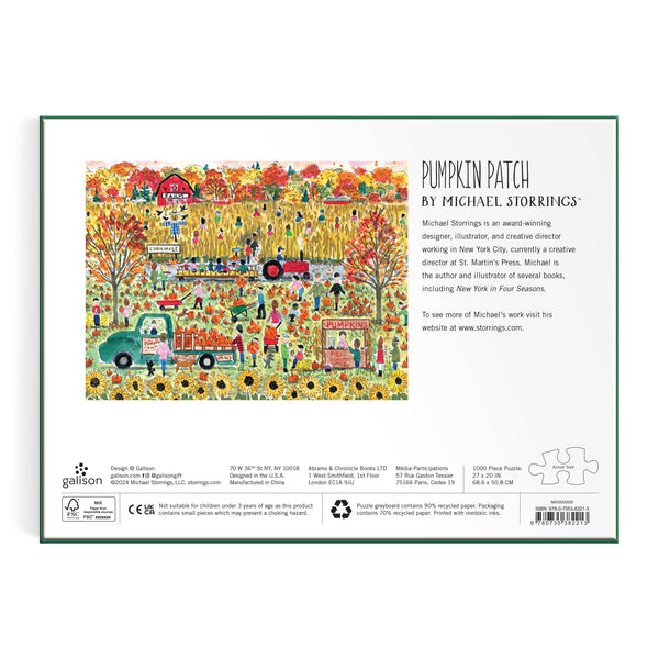 Puzzle, Pumpkin Patch 1000 Piece
