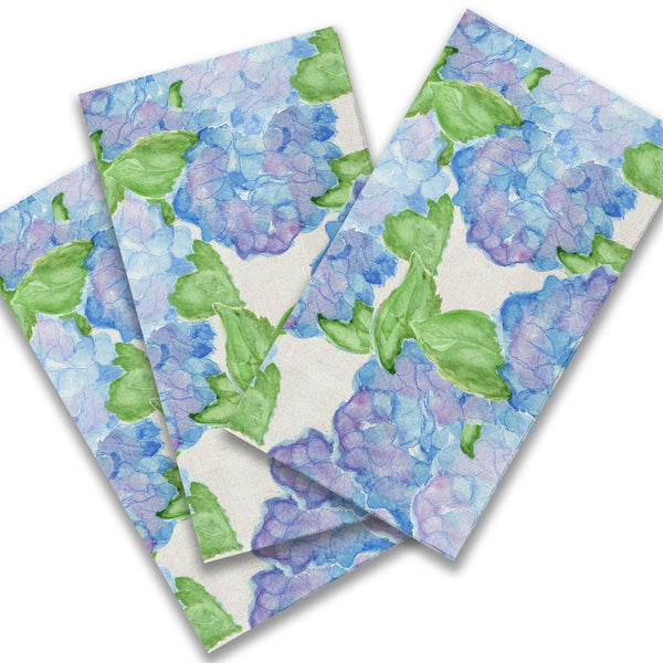 Napkins, Guest, Hydrangea Bouquet