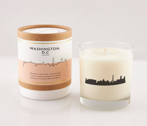 Washington D.C. Soy Candle: Reusable Glass