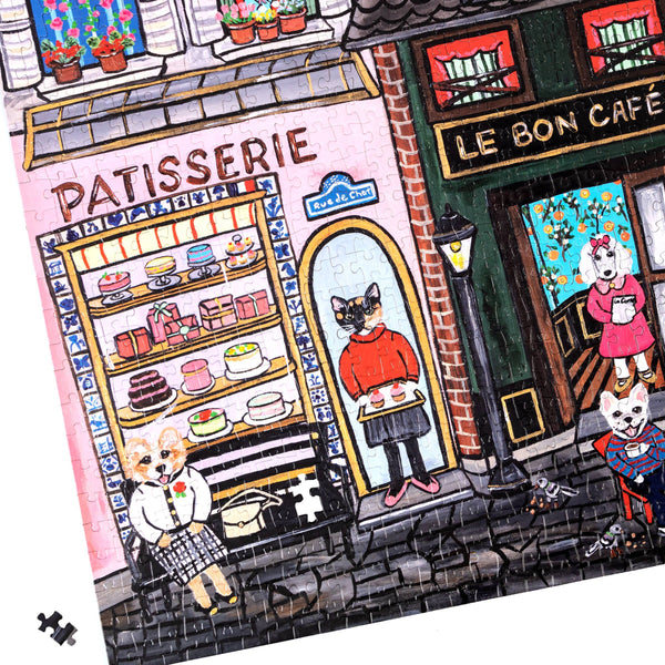 Puzzle, Pets in Paris 1,000-Piece Jigsaw Puzzle