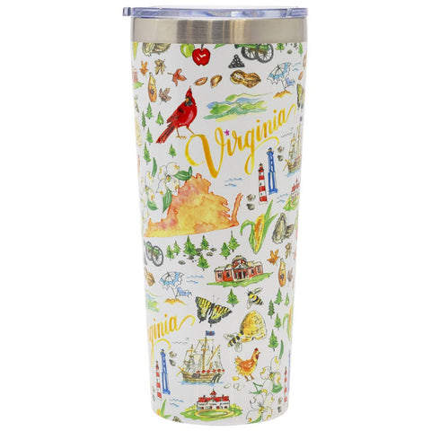 Virginia: Stainless Steel Tumbler, 22oz