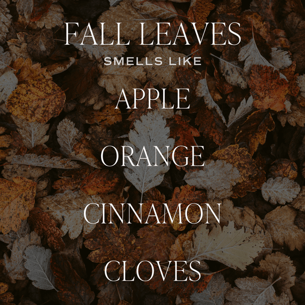 Holiday Candle, Fall Leaves 9 oz Soy