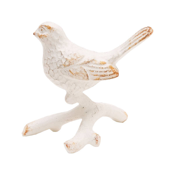 Abeline Decorative Bird Figure White