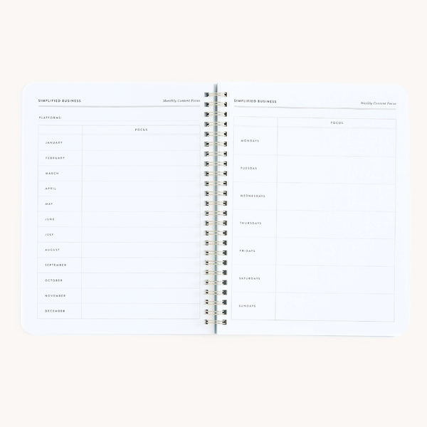 Workbook, Entrepreneurship
