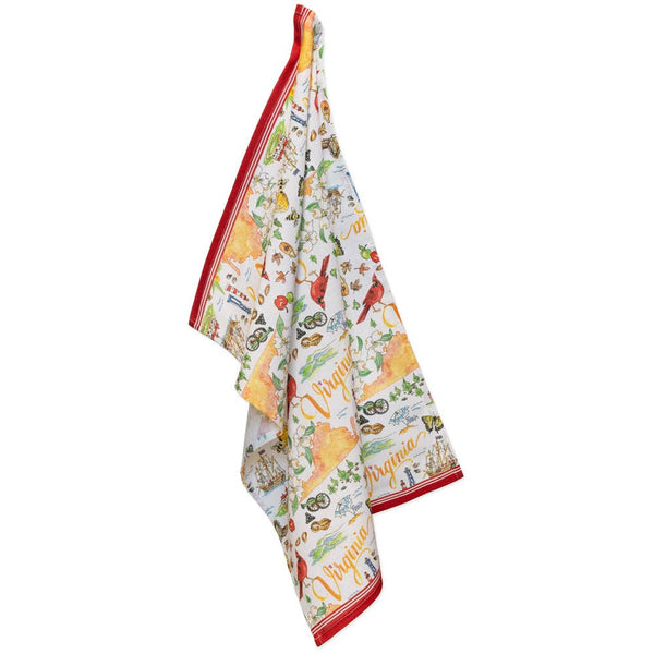 Virginia 28" Cotton Tea Towels, Set/2