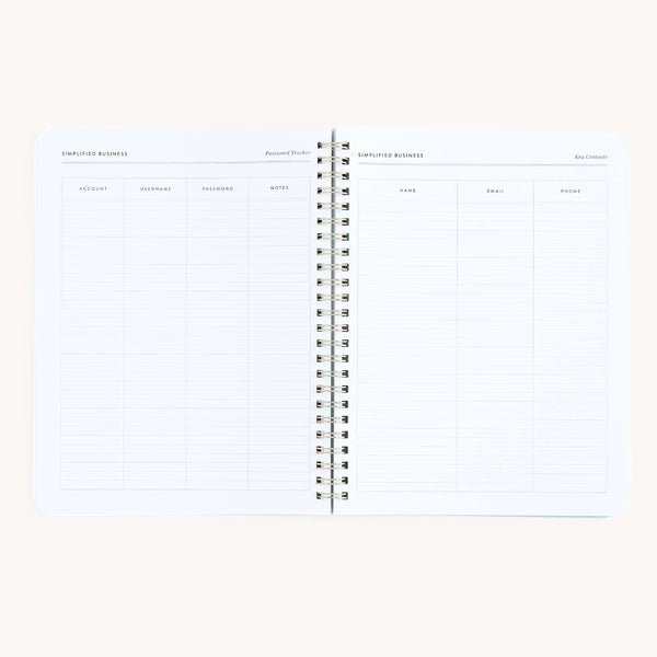 Workbook, Entrepreneurship