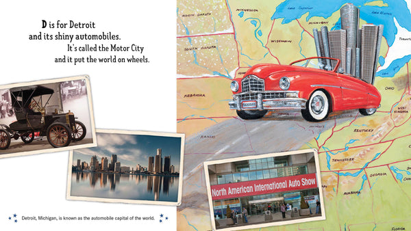 250th: Children's Book, Land of the Free America's ABC Picture Book