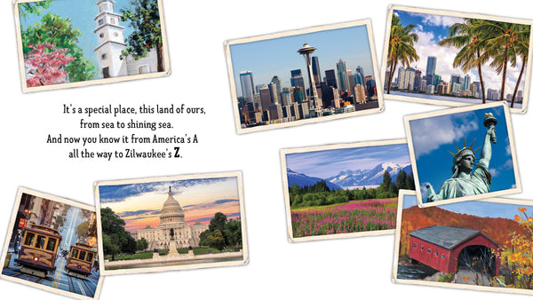 250th: Children's Book, Land of the Free America's ABC Picture Book