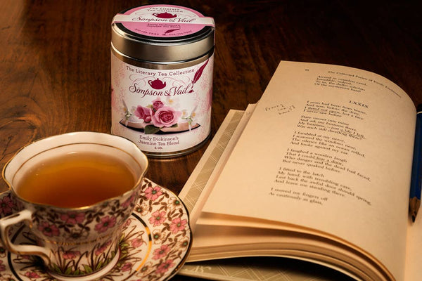 Tea Tin, Emily Dickinson’s Jasmine Tea Blend, Loose Leaf