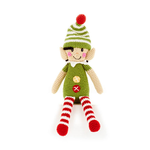 Holiday Plush, Handmade Plush Elf