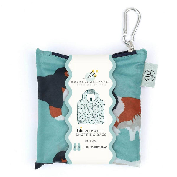 Reusable Shopper Tote, Pups