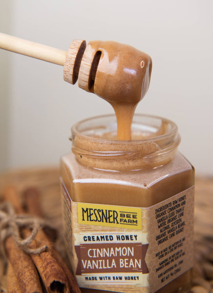 Cinnamon Vanilla Bean Creamed Honey