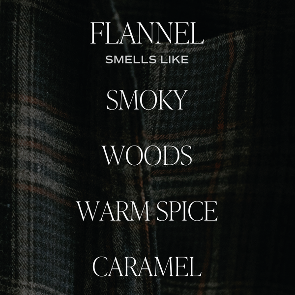 Holiday Candle, Flannel 9 oz Soy