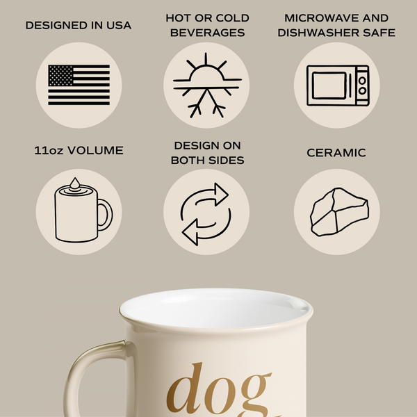 Mug, Dog Mom Campfire Mug