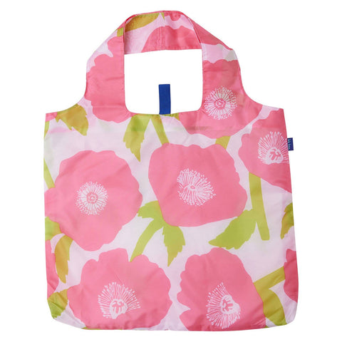 Shopper, Reusable Blu Bag, Poppies Pink