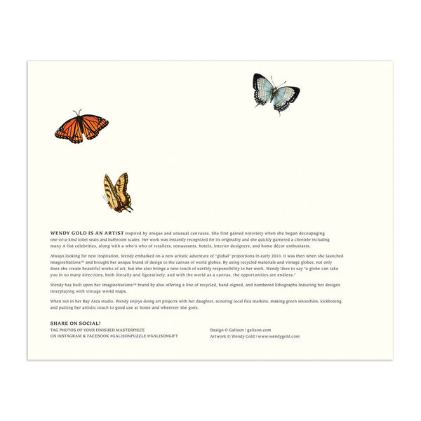 Puzzle, Wendy Gold USA State Flowers 1000 Pc