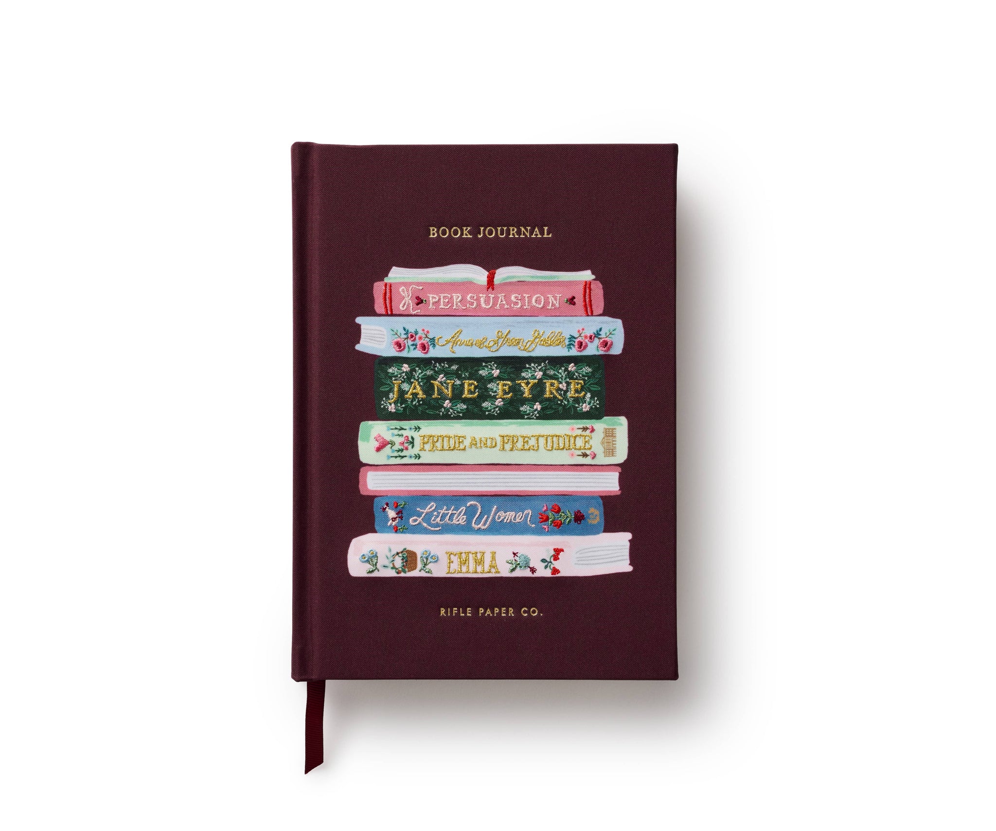 Journal, Ladies Night Book Club Embroidered