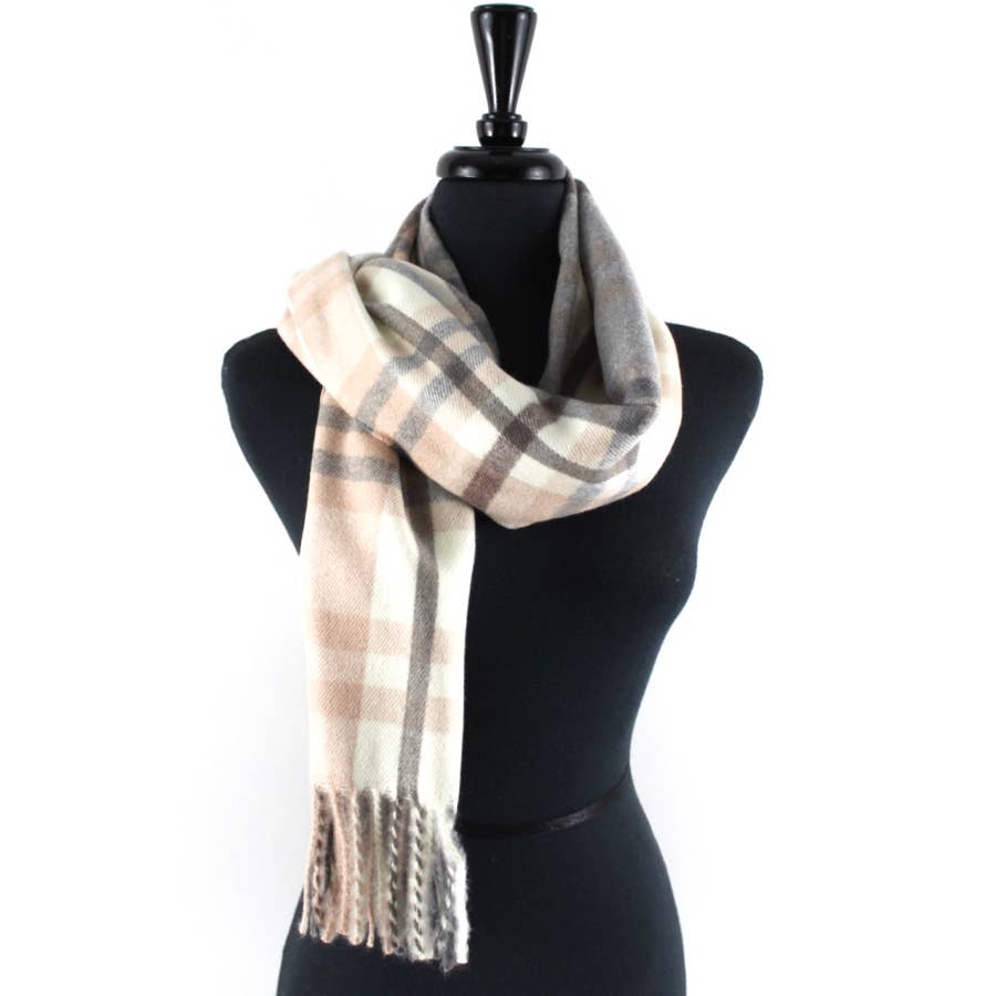 Scarf, Blustery Pink