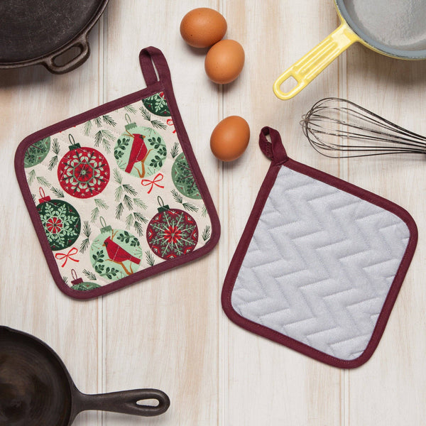Good Tidings Christmas Chef Potholder