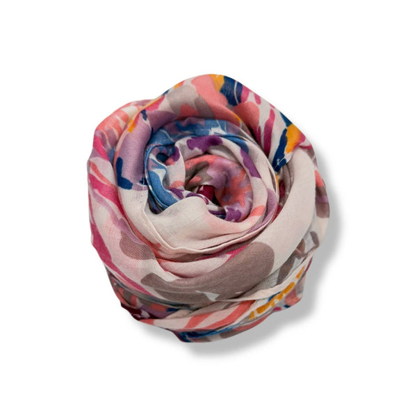 Scarf, Soft Vintage Floral : Pink