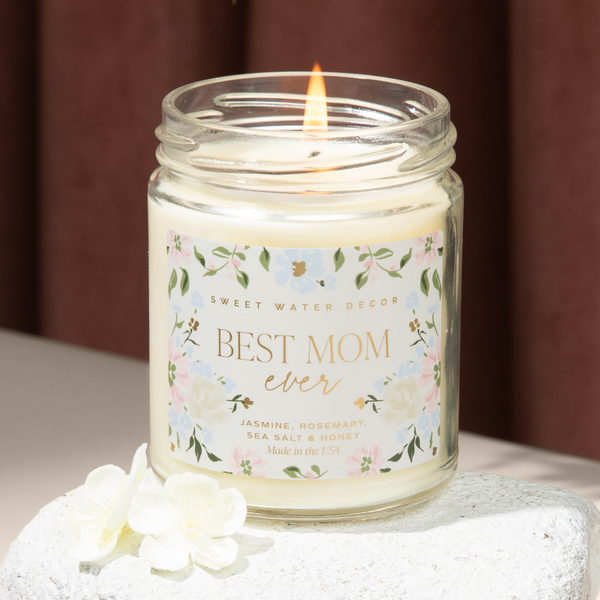 Mother's Day! Candle Jar, Best Mom Ever 9 oz Soy