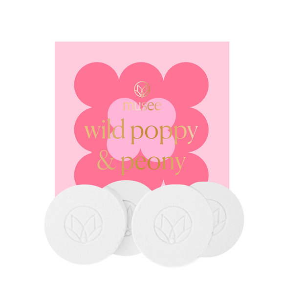 Wild Poppy & Peony Shower Steamers
