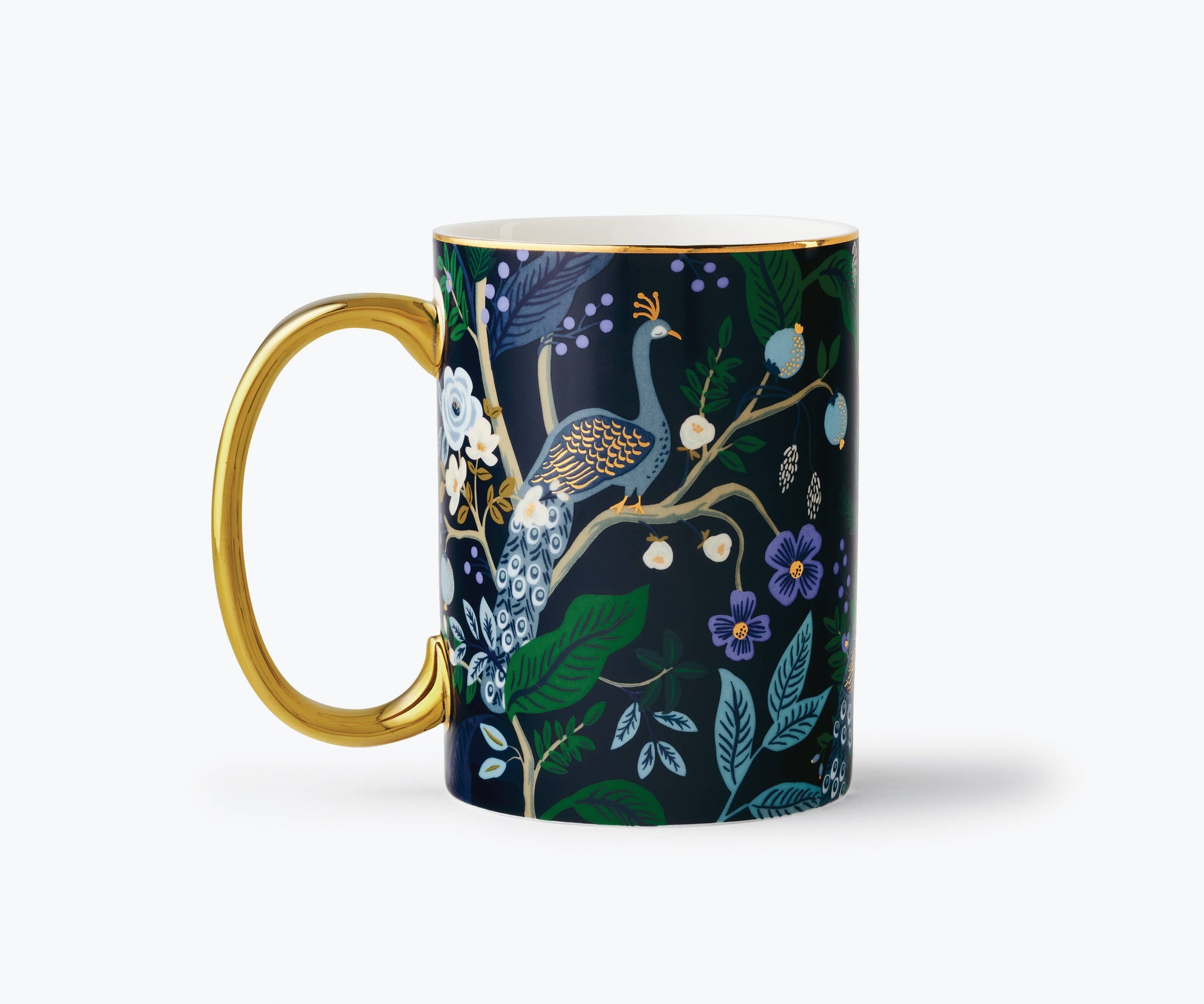 Mug, Peacock Porcelain
