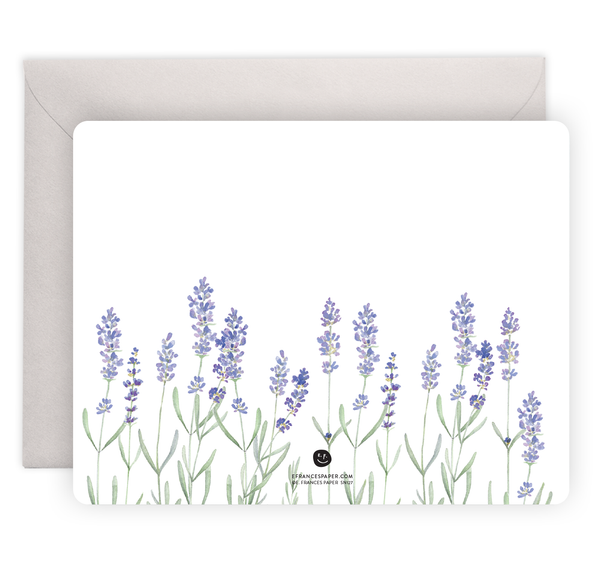 Flat Notes, Lavender Set/8