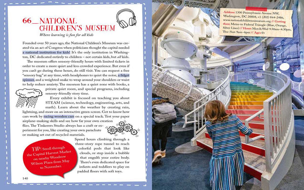 Book, 111 Places for Kids in Washington, DC That You Must Not Miss