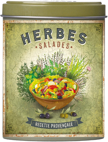 French Spices: · Herbs for Salad Tin