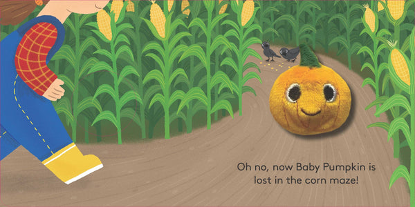 Children's Book, Baby Pumpkin: Finger Puppet Book