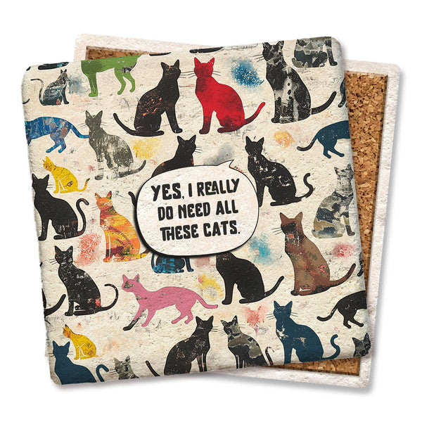 Coaster, Yes I Really Do Need All These Cats