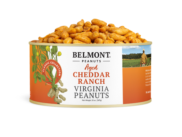 Virginia Peanuts, Aged Cheddar Ranch 10oz