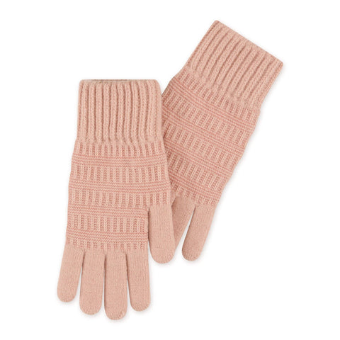 Gloves, Emery Knit- Pink