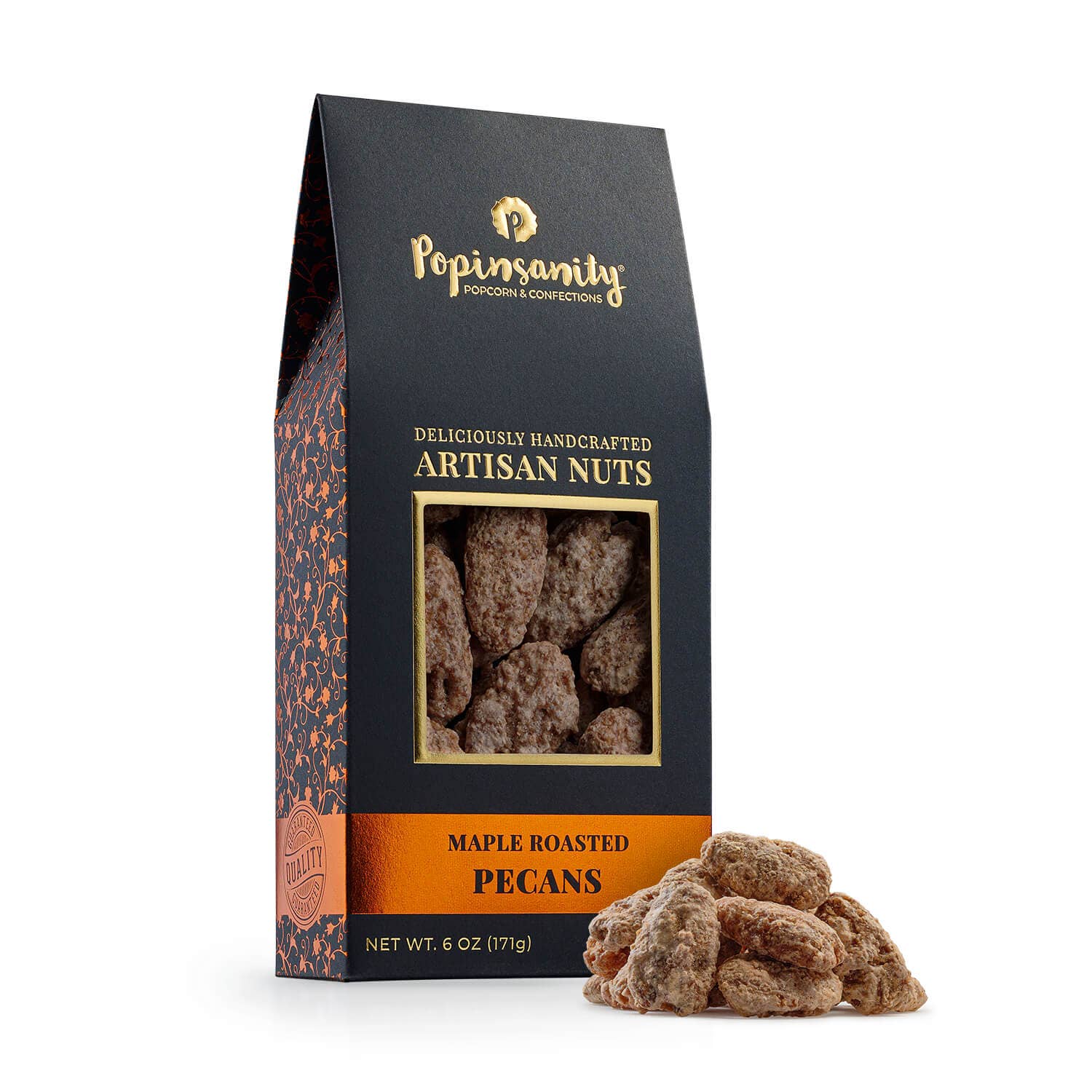 Gourmet Nuts, Maple Roasted Pecans | 6oz